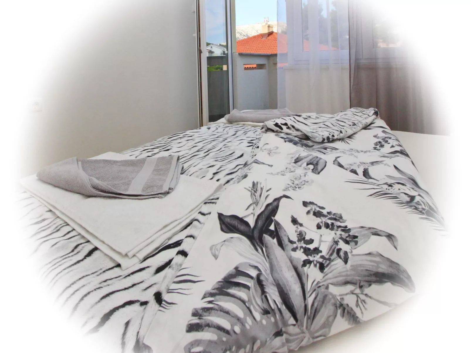 Appartement in Baška mit Eigenem Balkon-Binnen