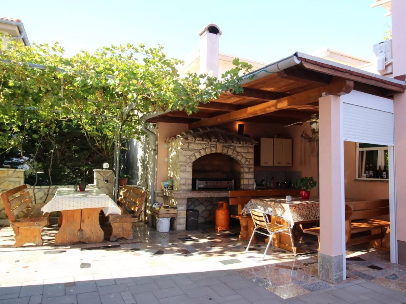 Wohnung in Baška mit Eigenem Balkon-Buiten