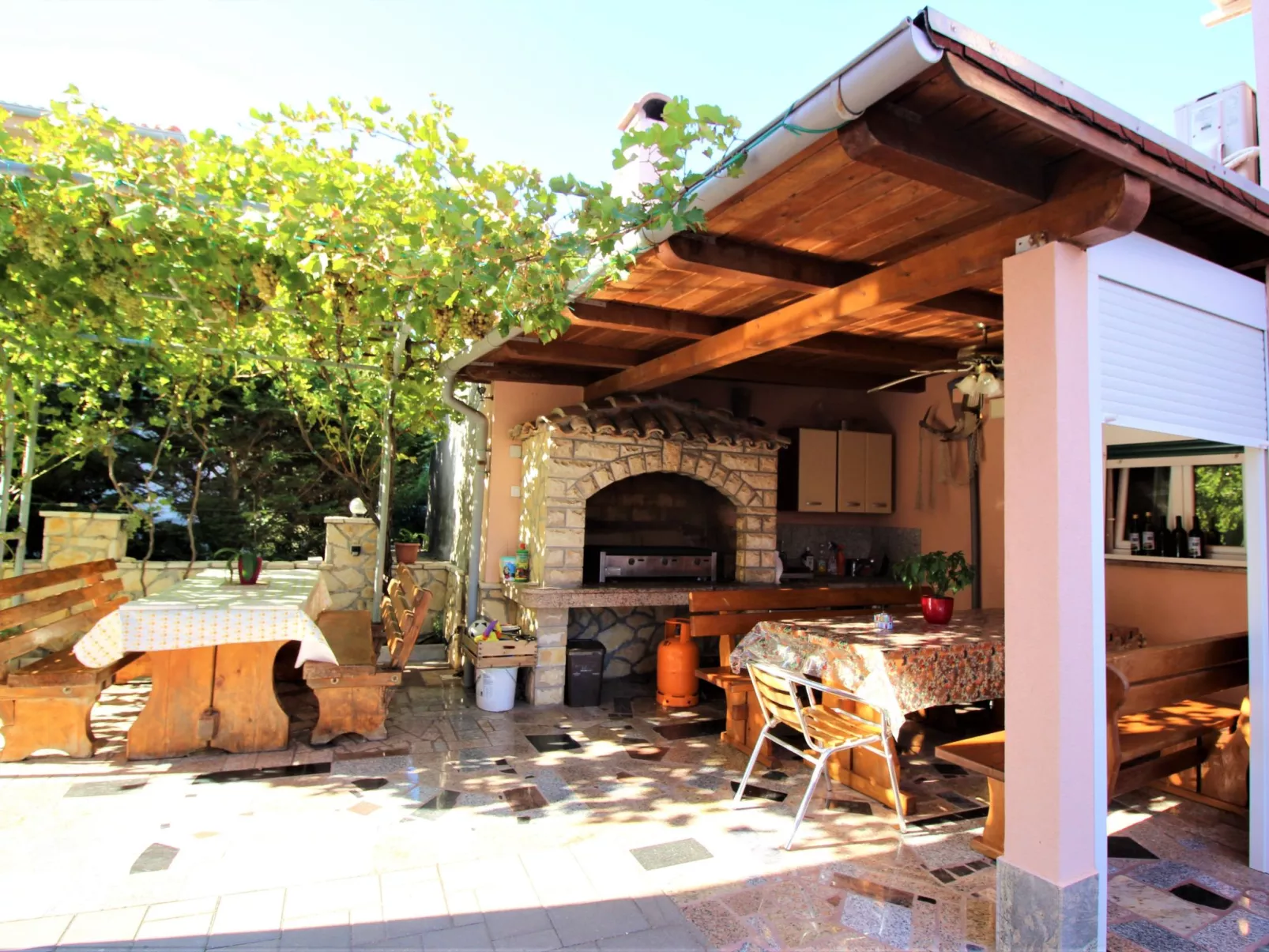 In Baška mit Eigenem Balkon-Buiten