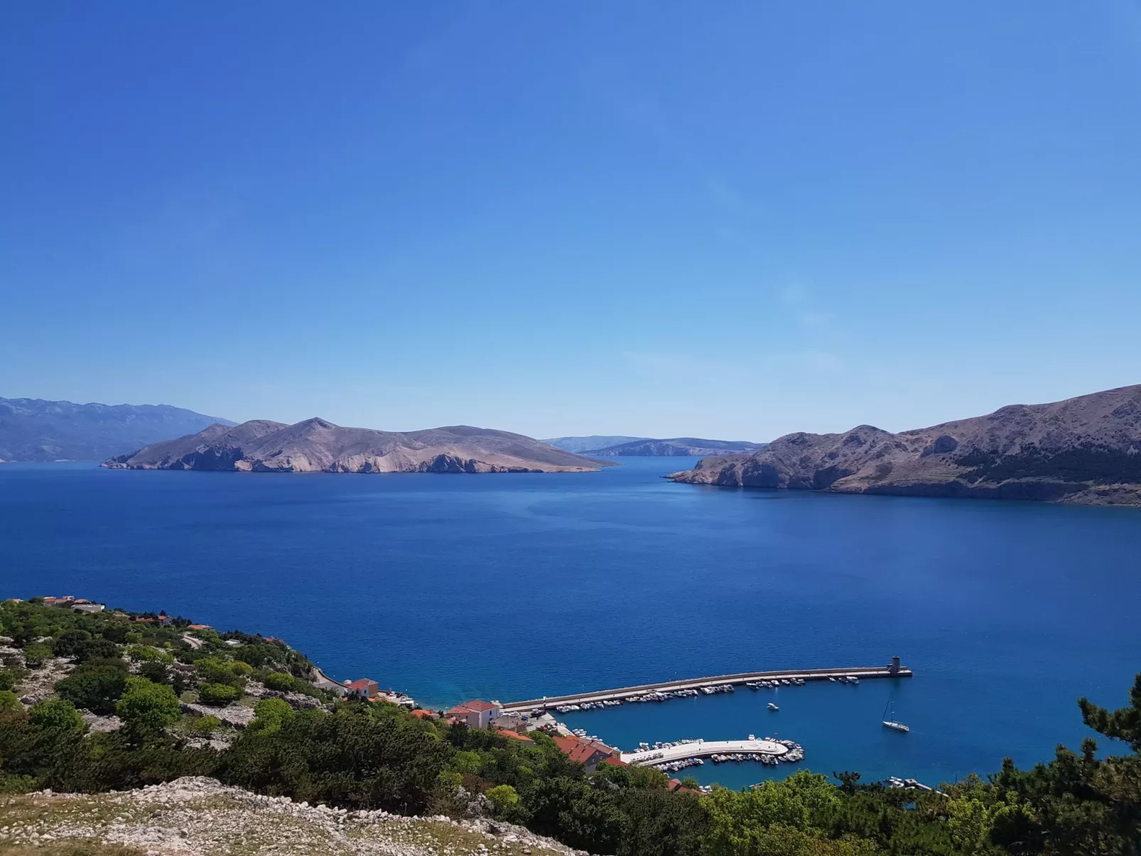 Wohnung in Baška mit Eigener Terrasse-Buiten