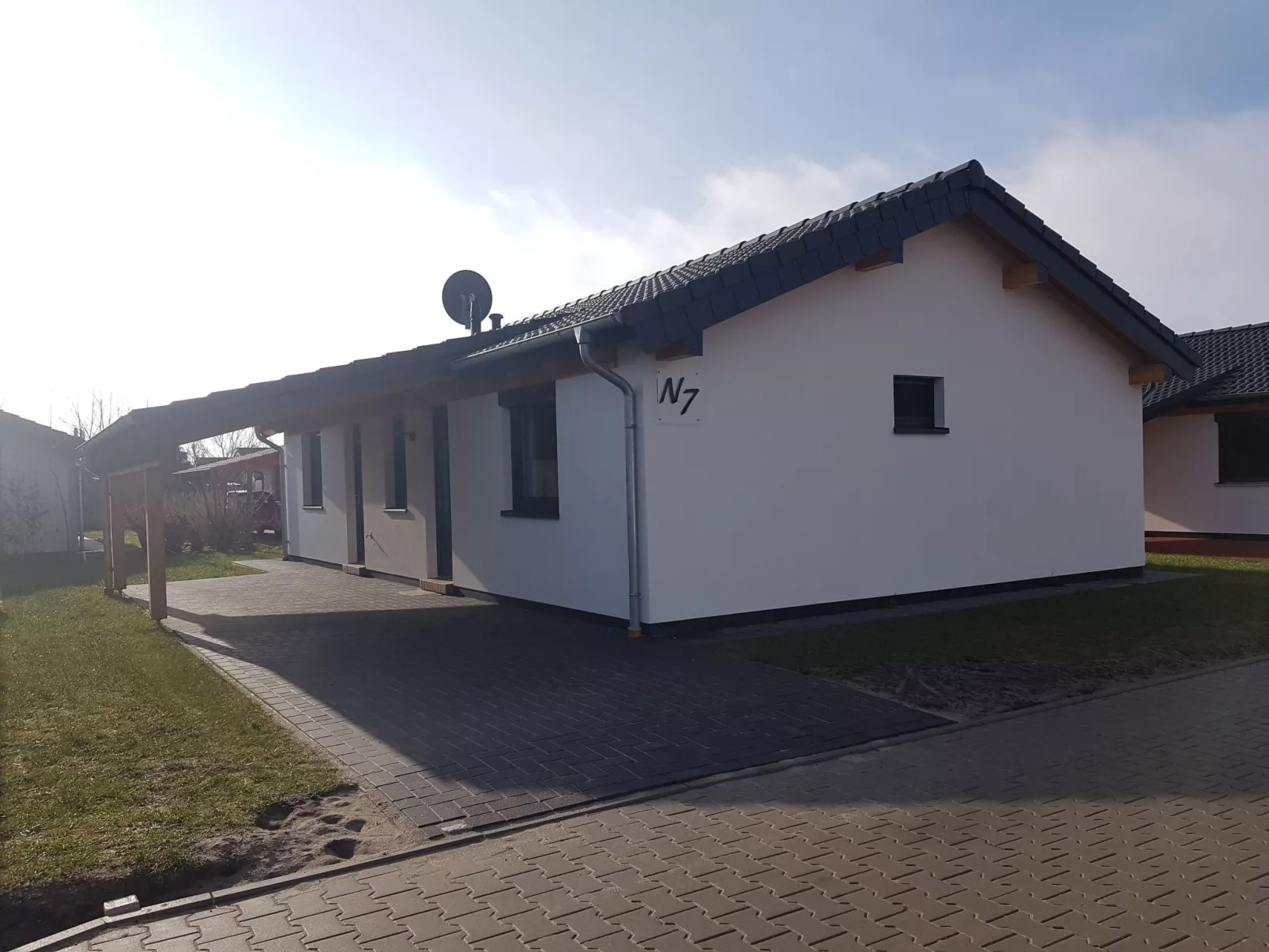 N7 Haus mit Terrasse und Garten an der Nordsee-Buiten