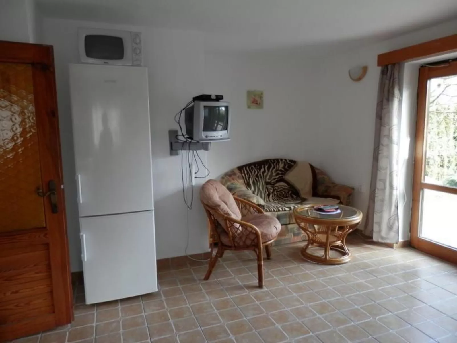 Haus Cervená nad Vltavou mit Terrasse-Binnen