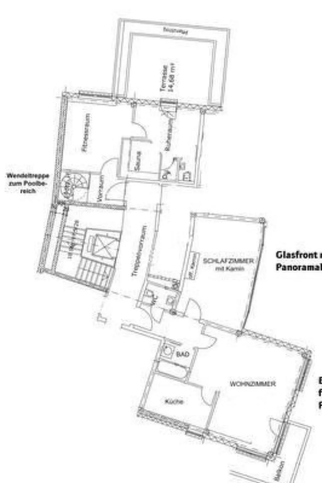 Modernes Luxusapartment am Hang, Wellnessbereich-Image-tags.info