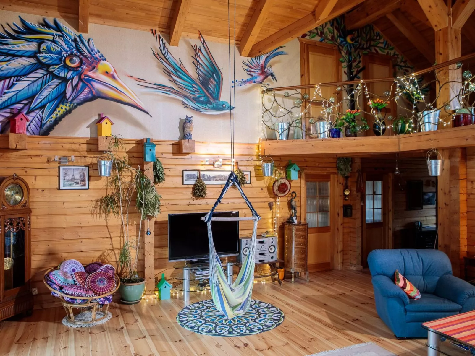 Saunabereich in Kepa - Vogelhaus-Binnen