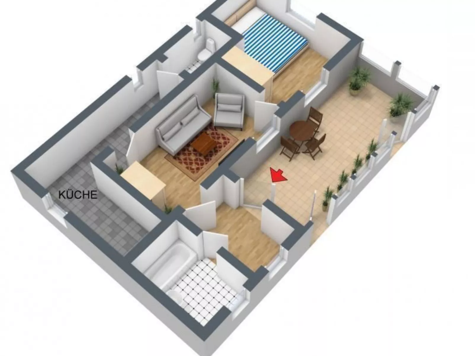 In Maxen mit Privatem Pool-Binnen