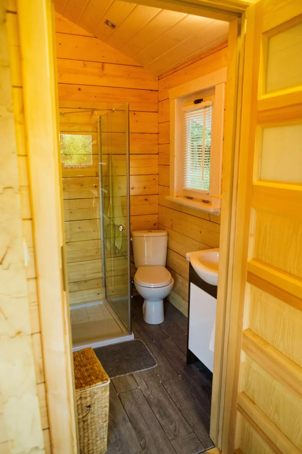 Saunabereich im Circle - Blue House-Buiten