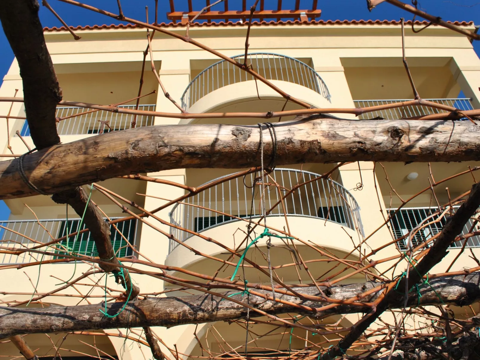 Apartment Cinthija mit Balkon direkt am Strand-Buiten