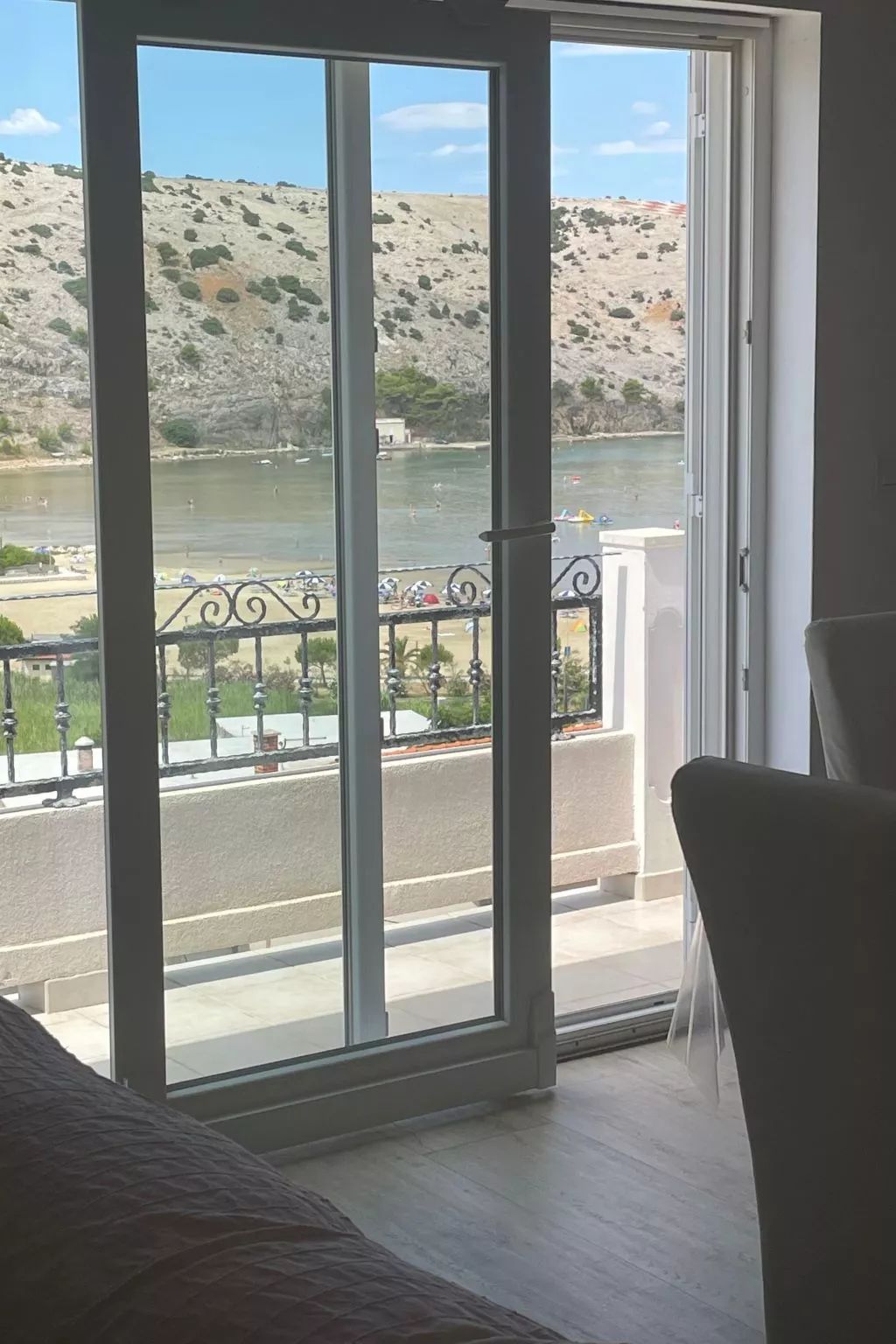 "Sanset" mit Blick auf das Wasser-Binnen