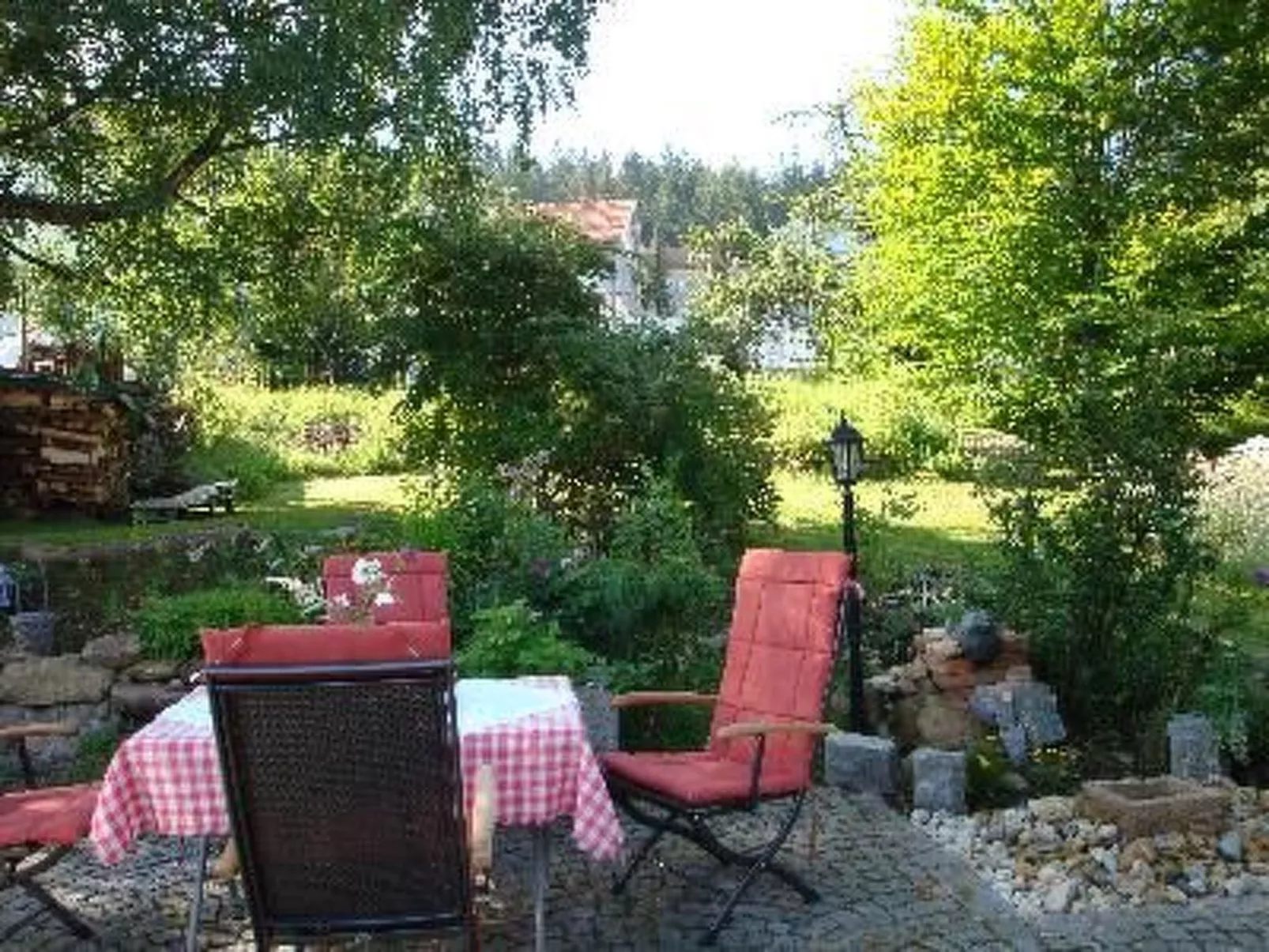 Abendrot in Bayerisch Eisenstein-Buiten