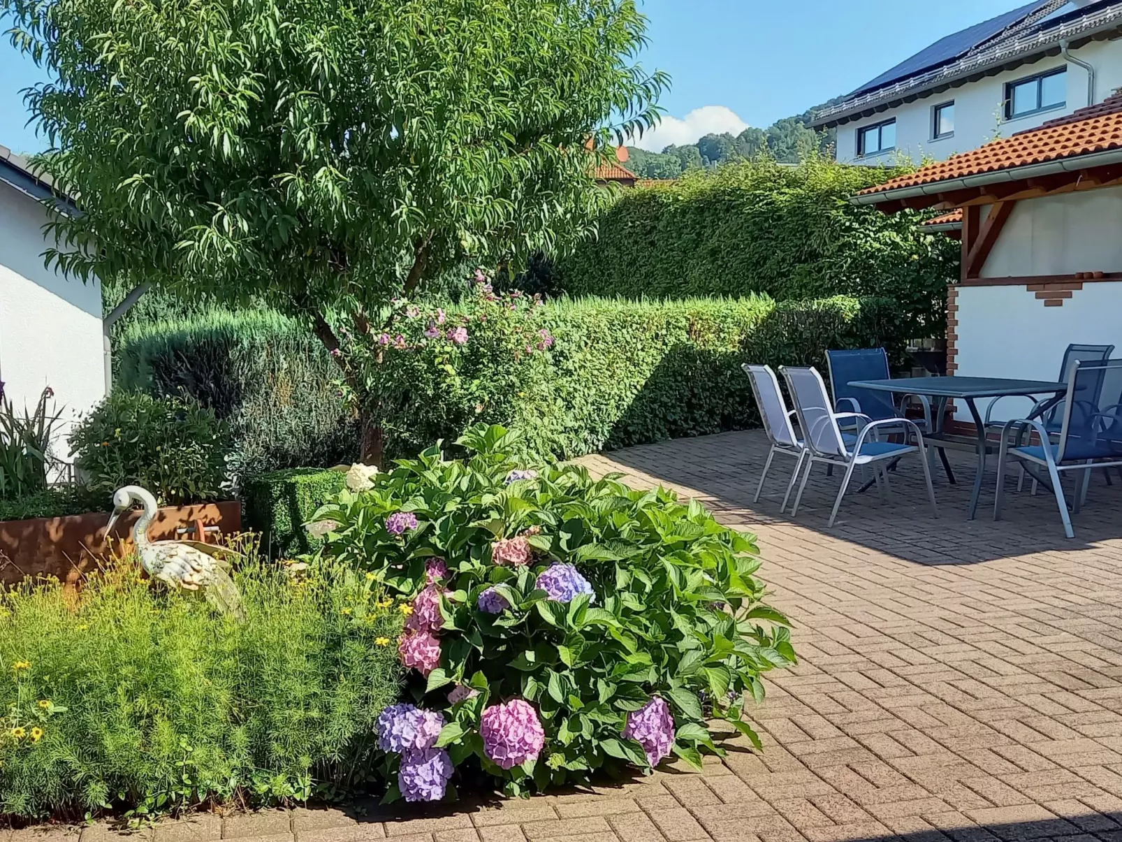 Tolle Wohnung in Hilders mit Eigenem Balkon-Buiten