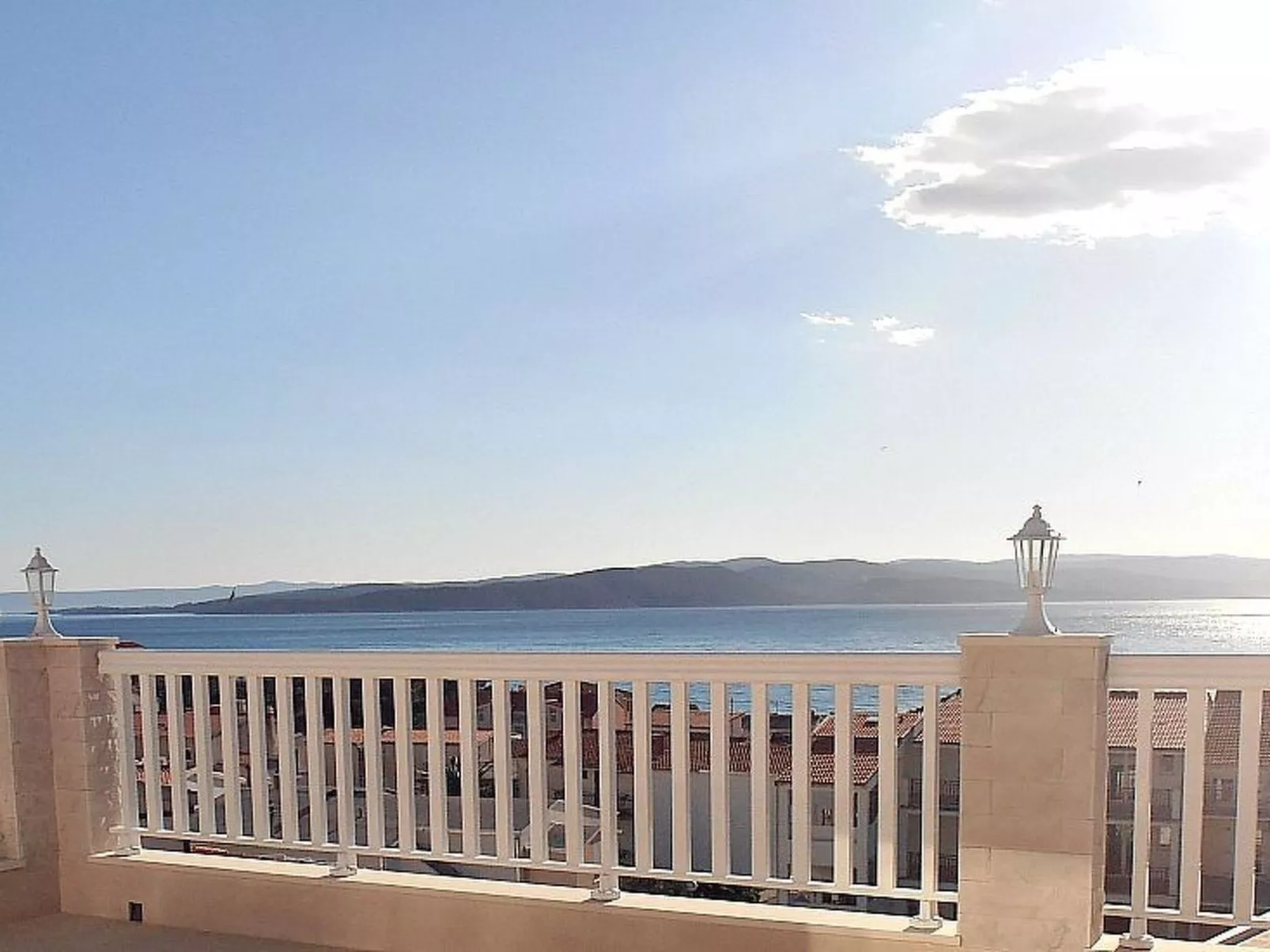 Strandnahe Ferienwohnung mit tollem Ausblick-Buiten