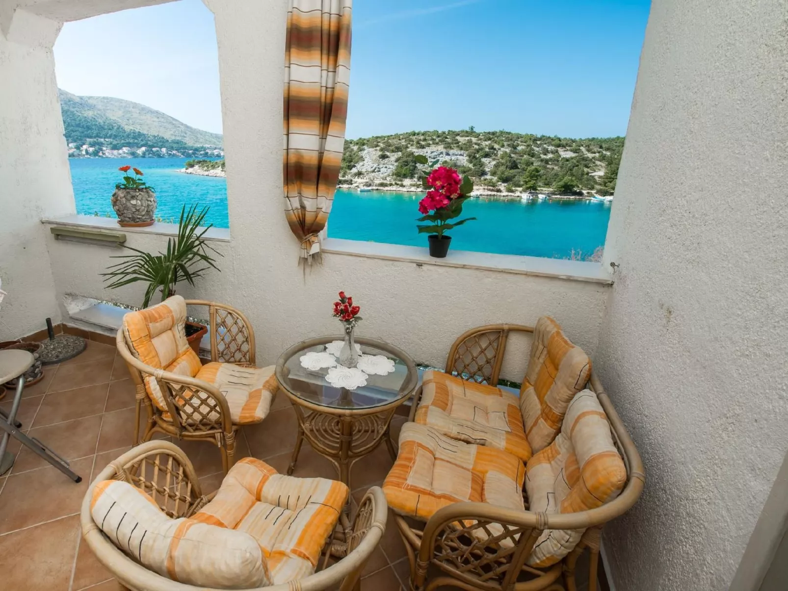 Fewo Adria,Meerblick-Binnen