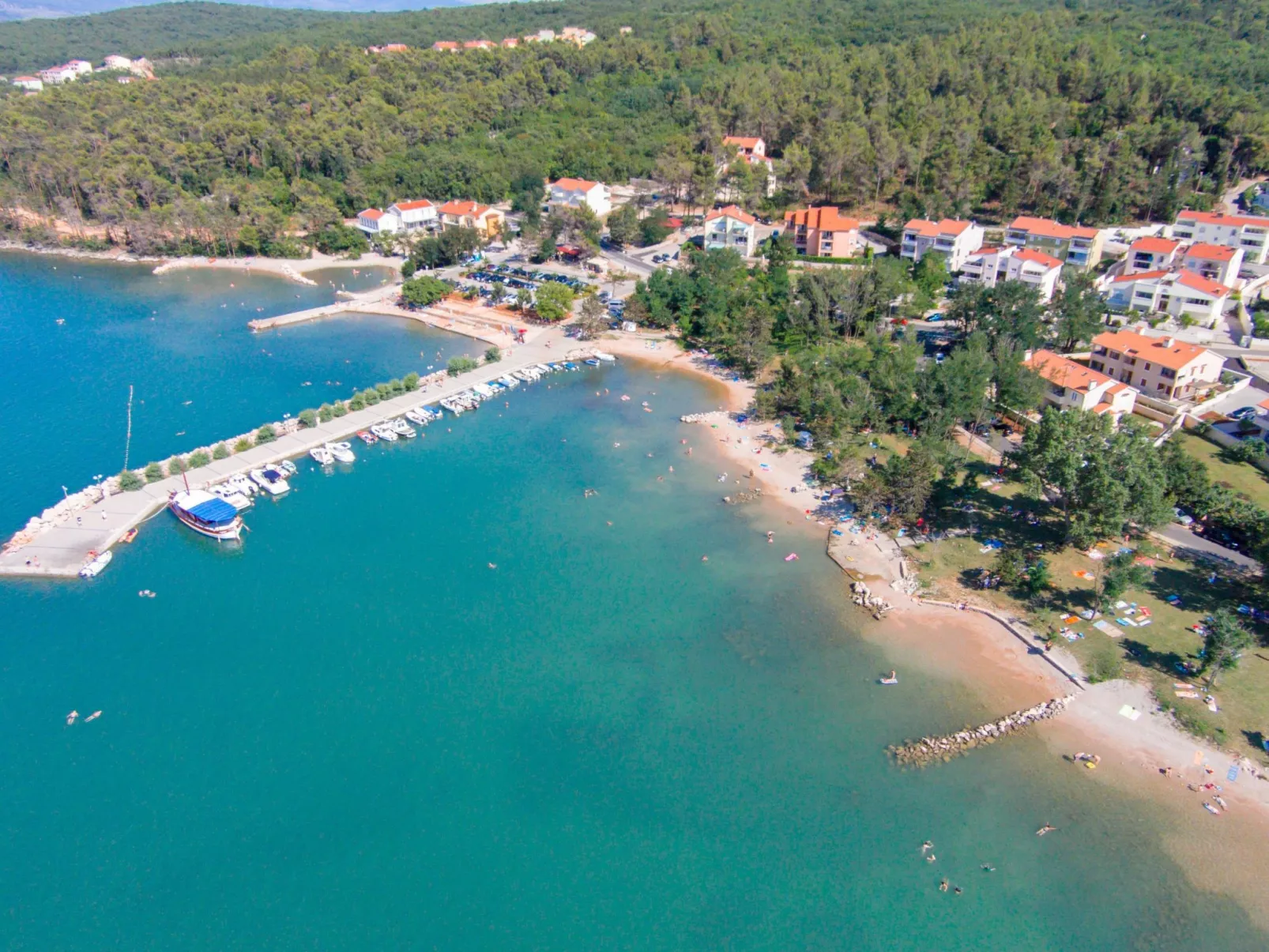 Wohnung Vodopija - Buiten