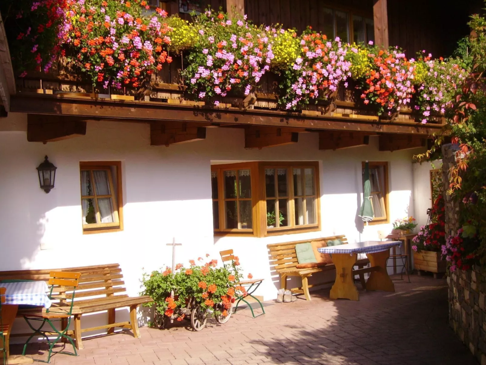 Große Wohnung in Berchtesgaden mit Terrasse-Buiten