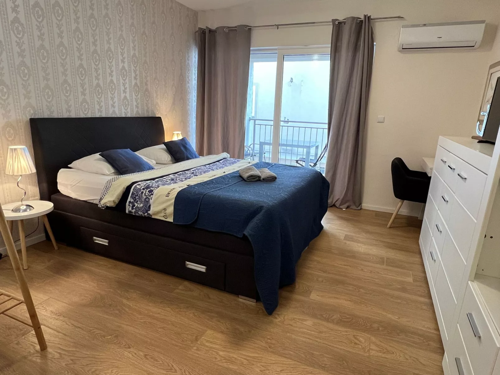 Studio-Wohnung am Meer Marina Mel-Binnen