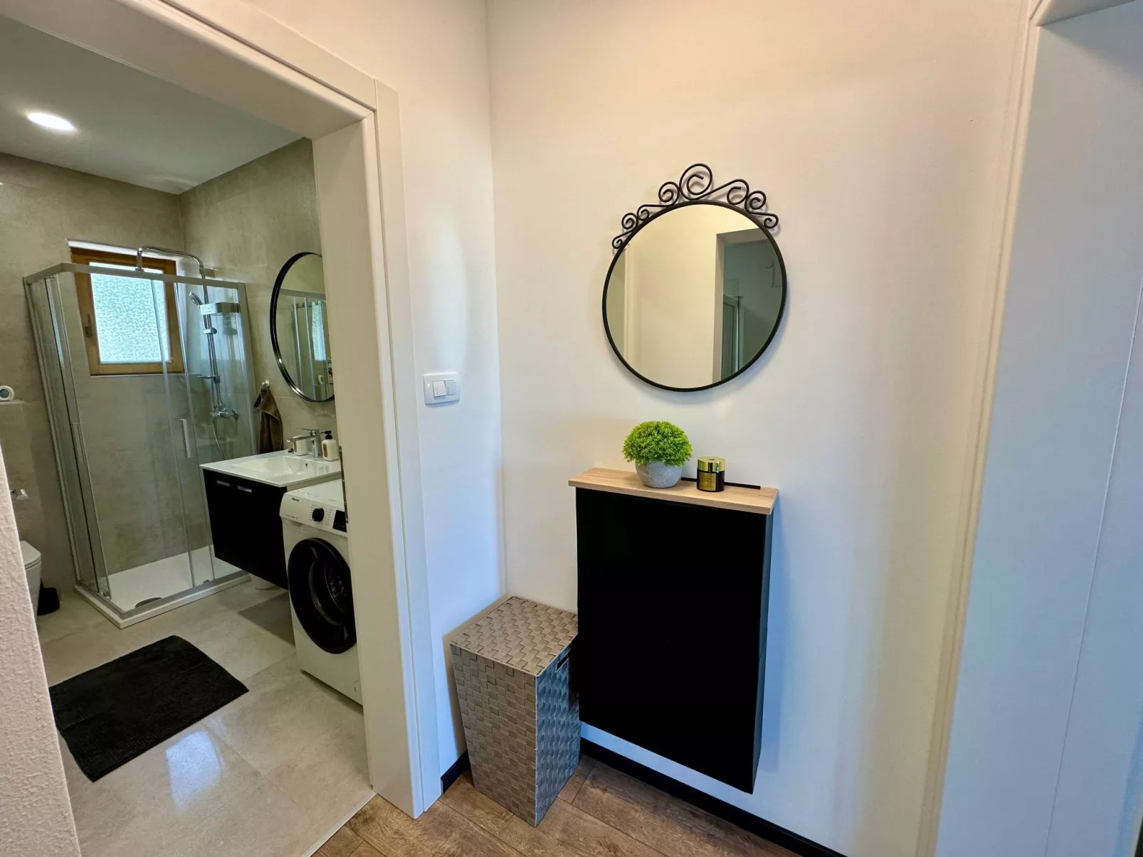 Wohnung in Dramalj mit Garten, Terrasse und Grill - Binnen