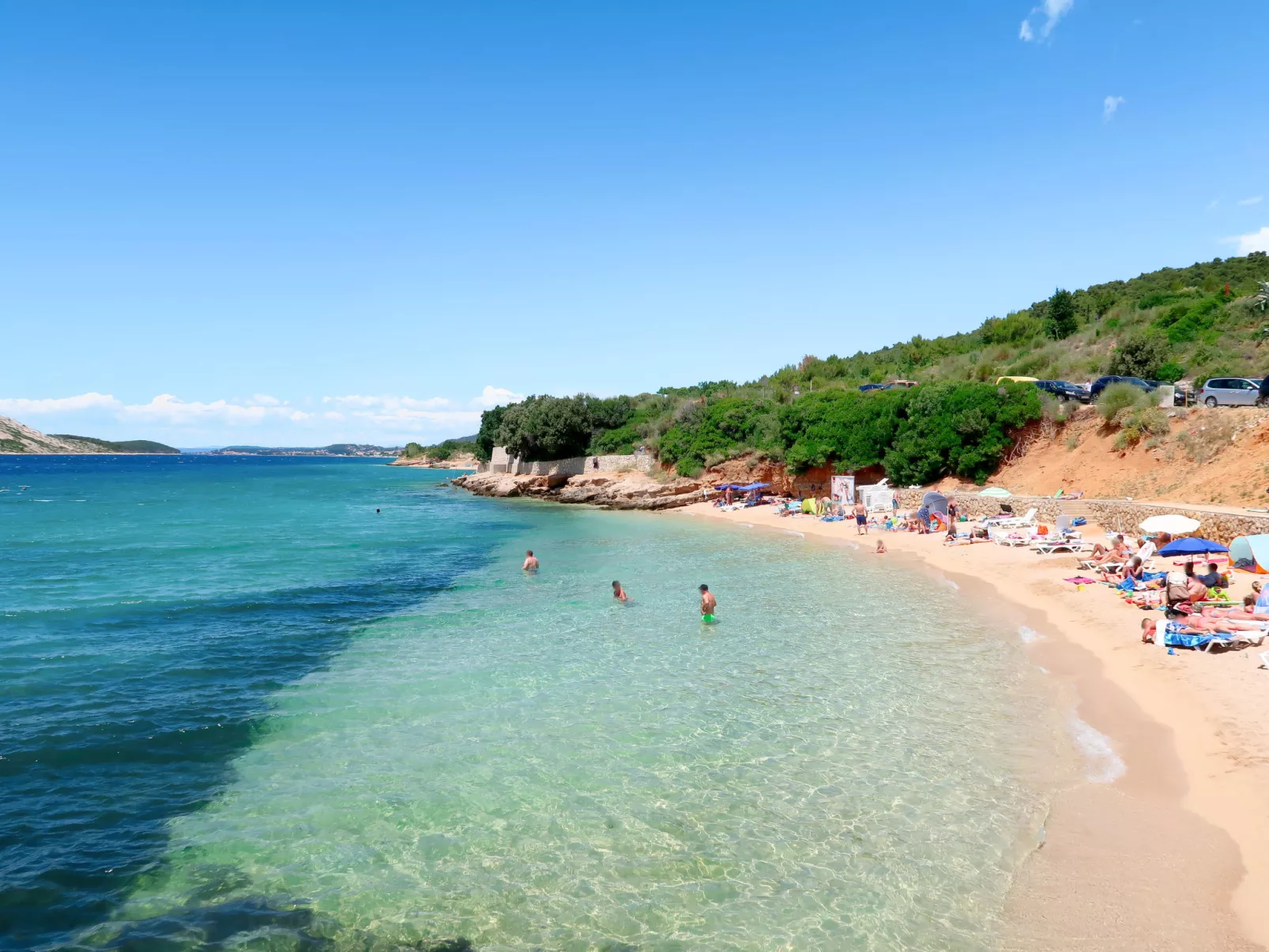 Appartement in Barbat mit Großer Terrasse-Omgeving