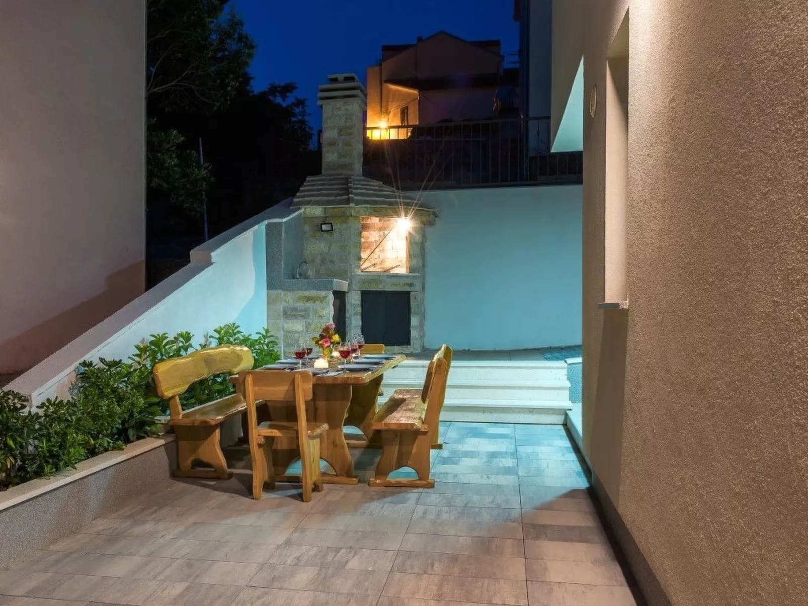 Villa Mandalina mit Pool und herrlichem Meerblick-Buiten