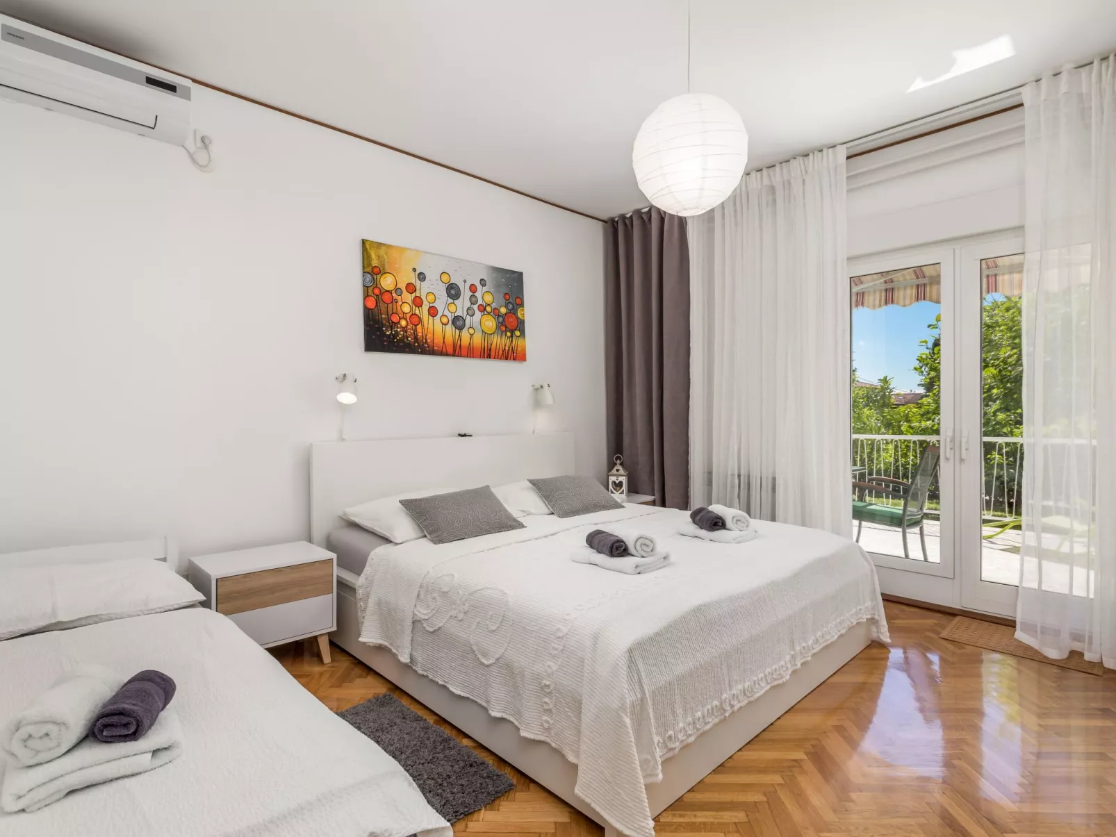 Wohnung "Zwillingsterrassen Gartenwohnung"-Binnen