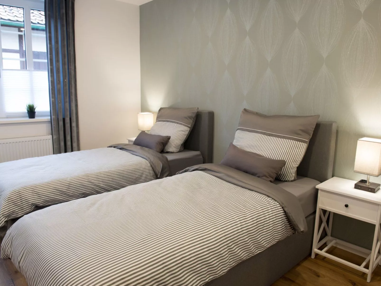 In Goslar mit Terrasse und Grill-Binnen