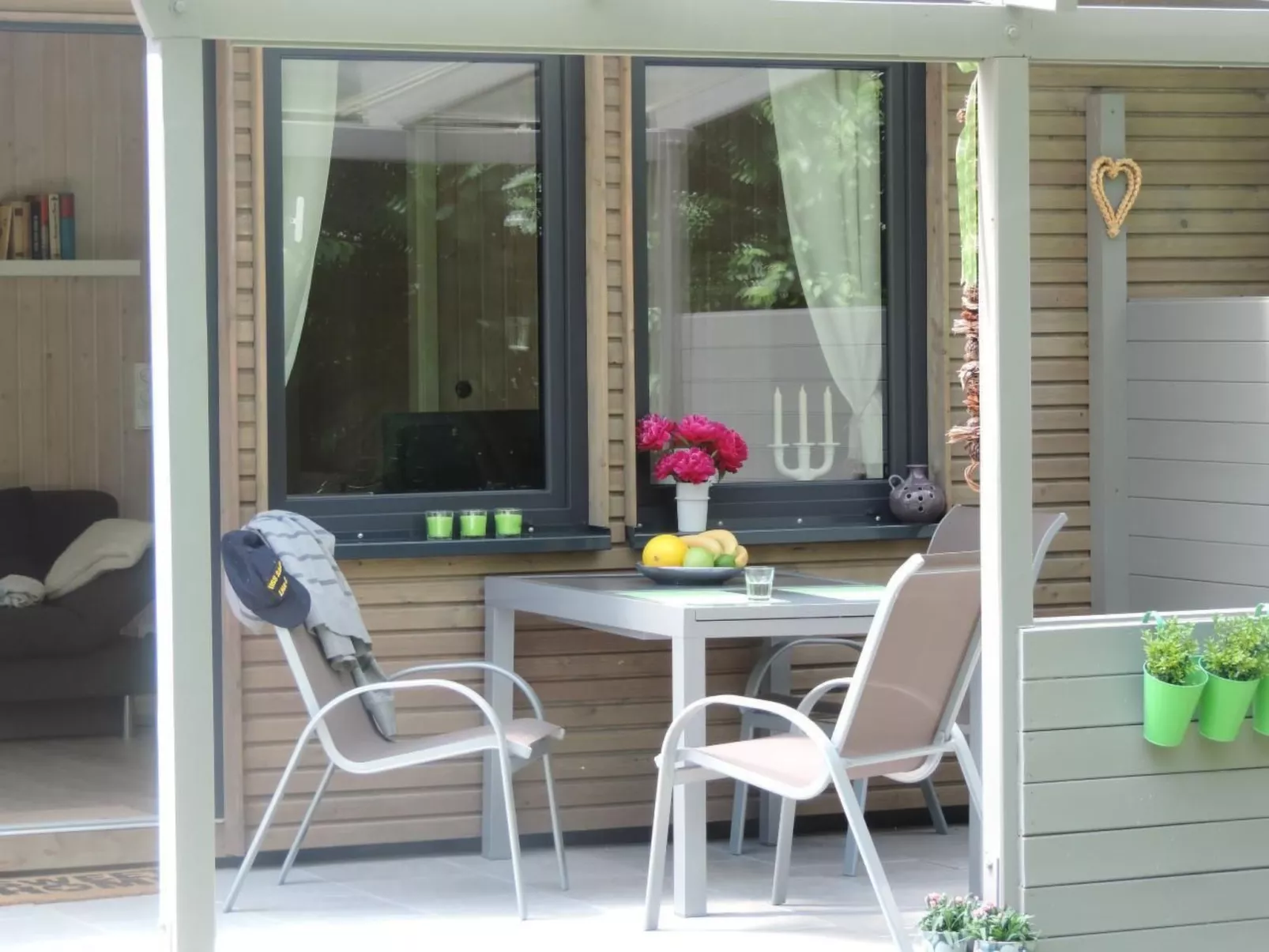 Gartenblick in Vöhl-Basdorf-Binnen