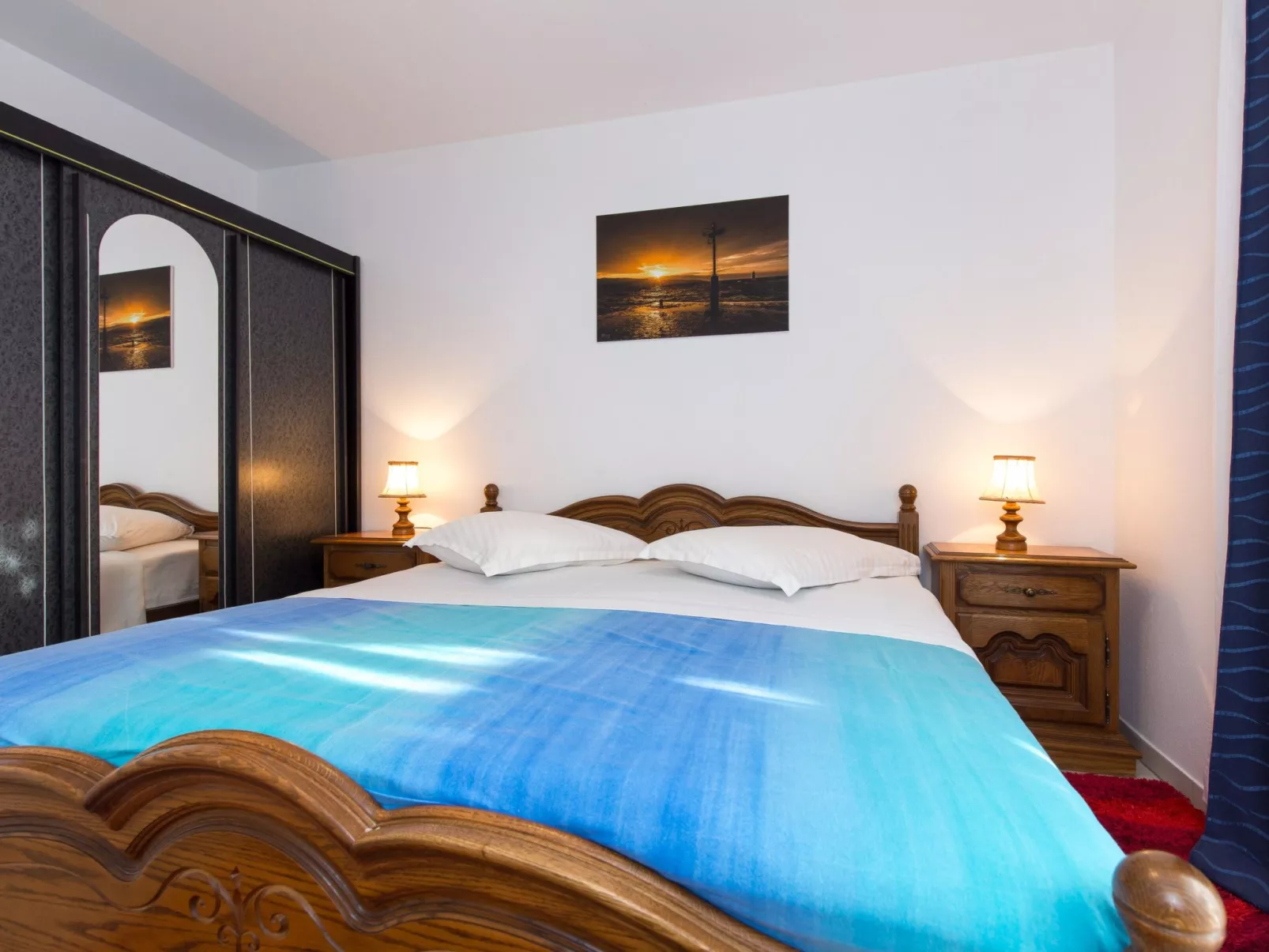 Apartment mit 1 Schlafzimmer und Balkon für 2 Personen-Binnen