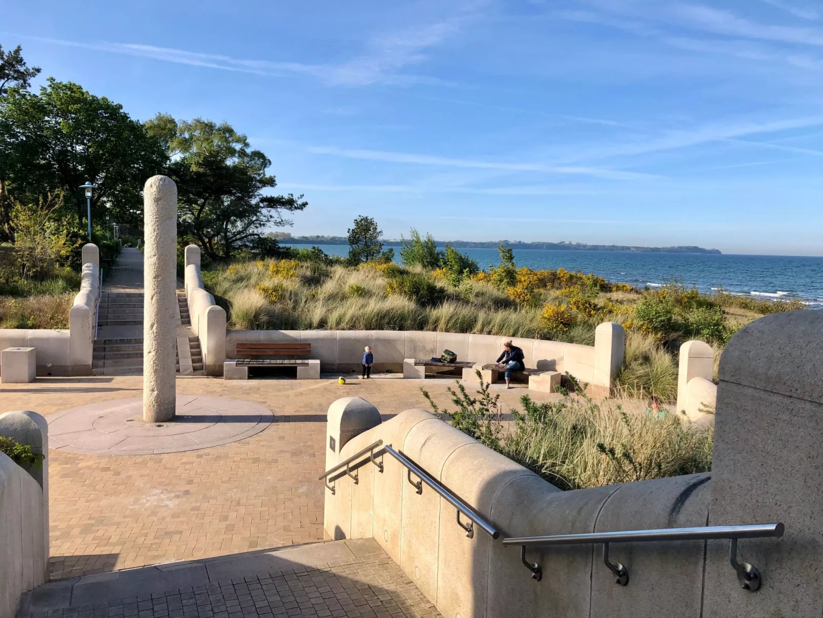 Traumappartement am Strand-Buiten