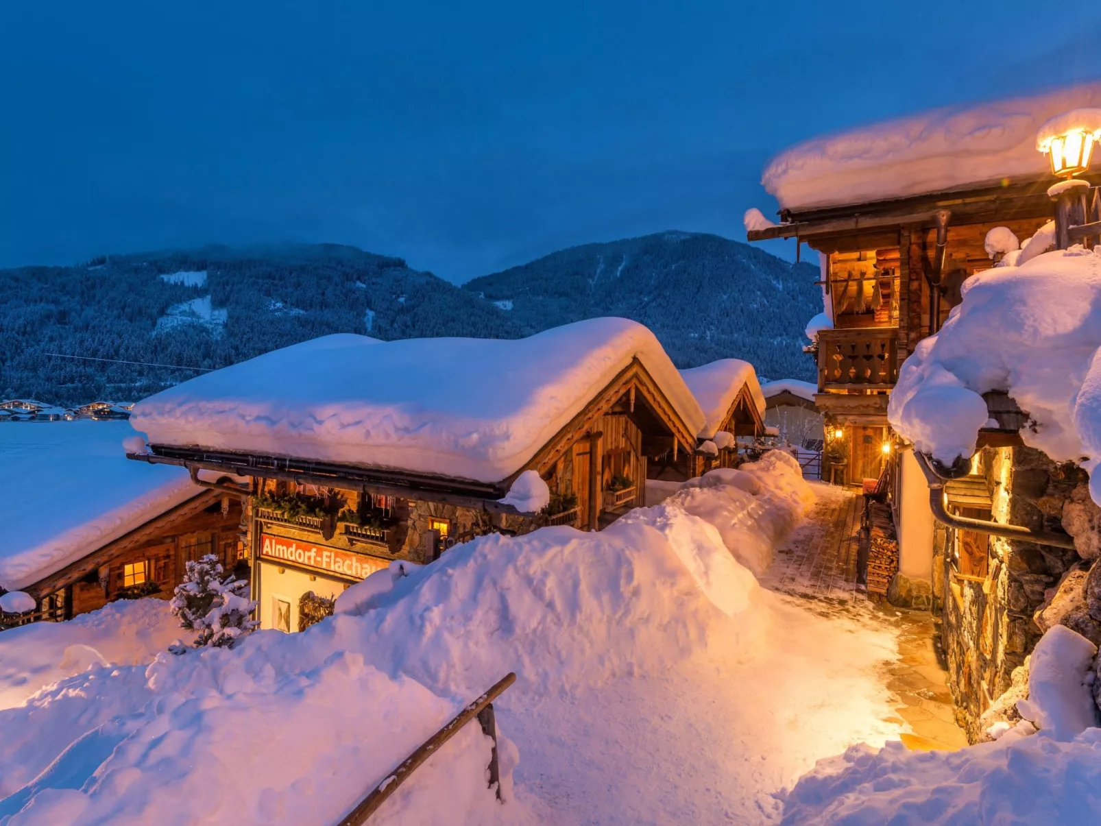 Im Almdorf in Flachau-Buiten