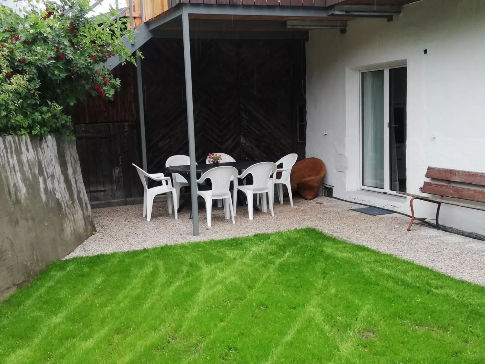 Wohnen im alten Bauernhaus,Wohnung EG-Buiten