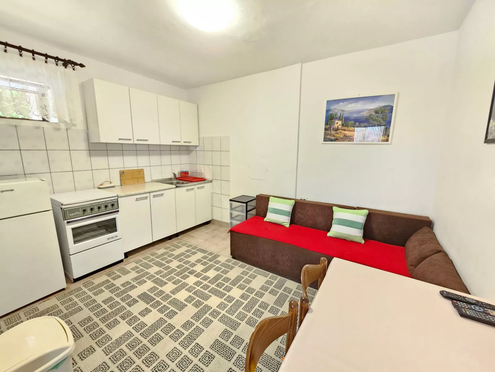 Appartement für 2-3 Personen mit Terrasse-Binnen