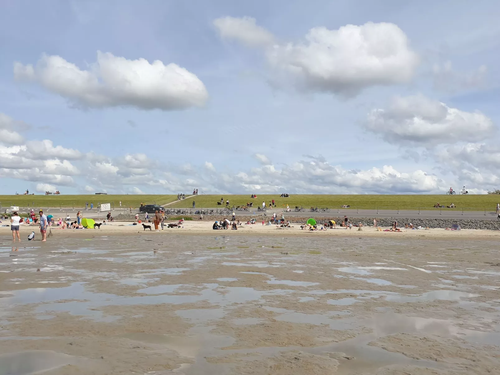 Gemütliche Wohnung in Norddeich - Buiten