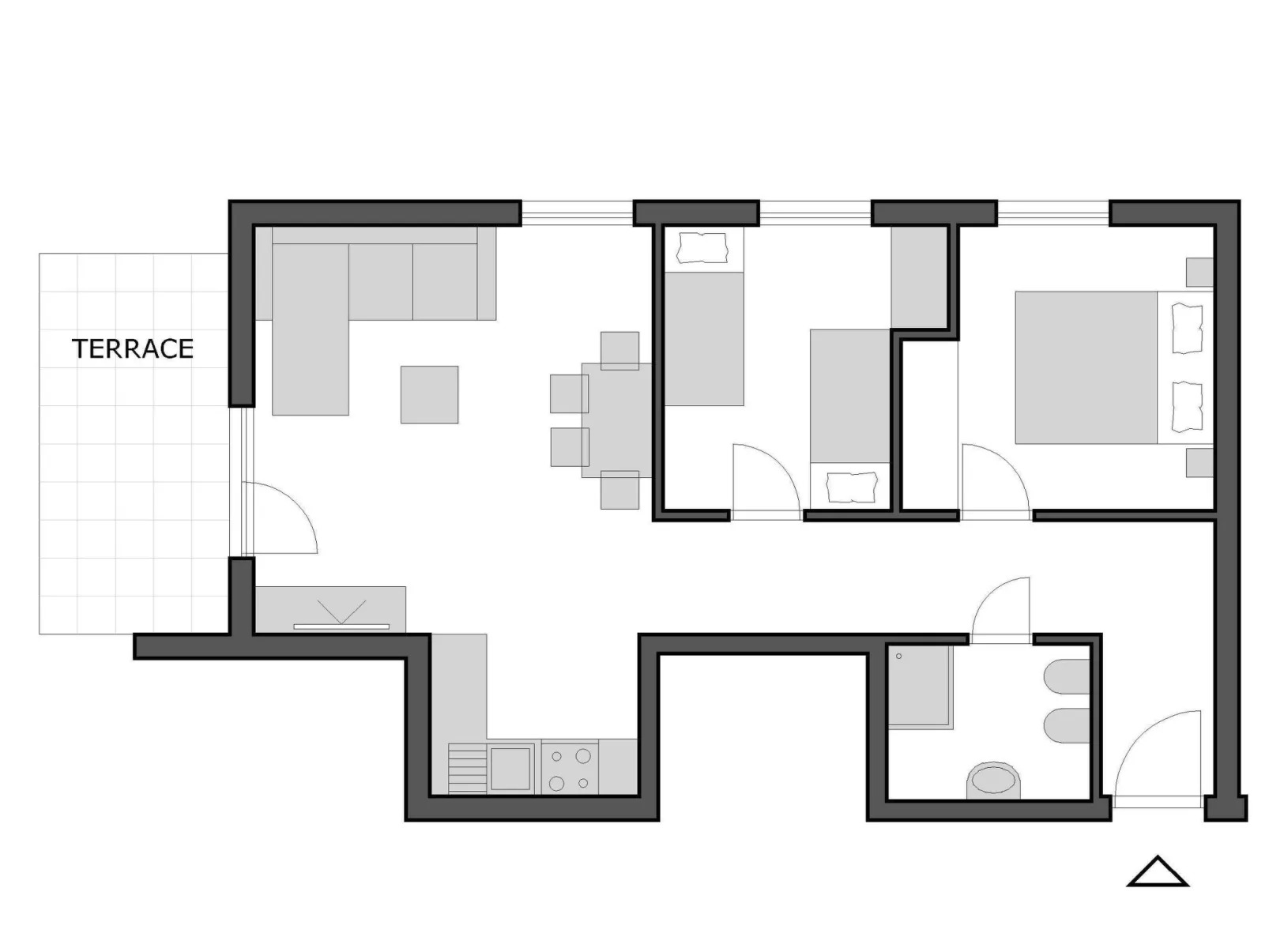 Mit privatem Garten und Terrasse-Image-tags.info