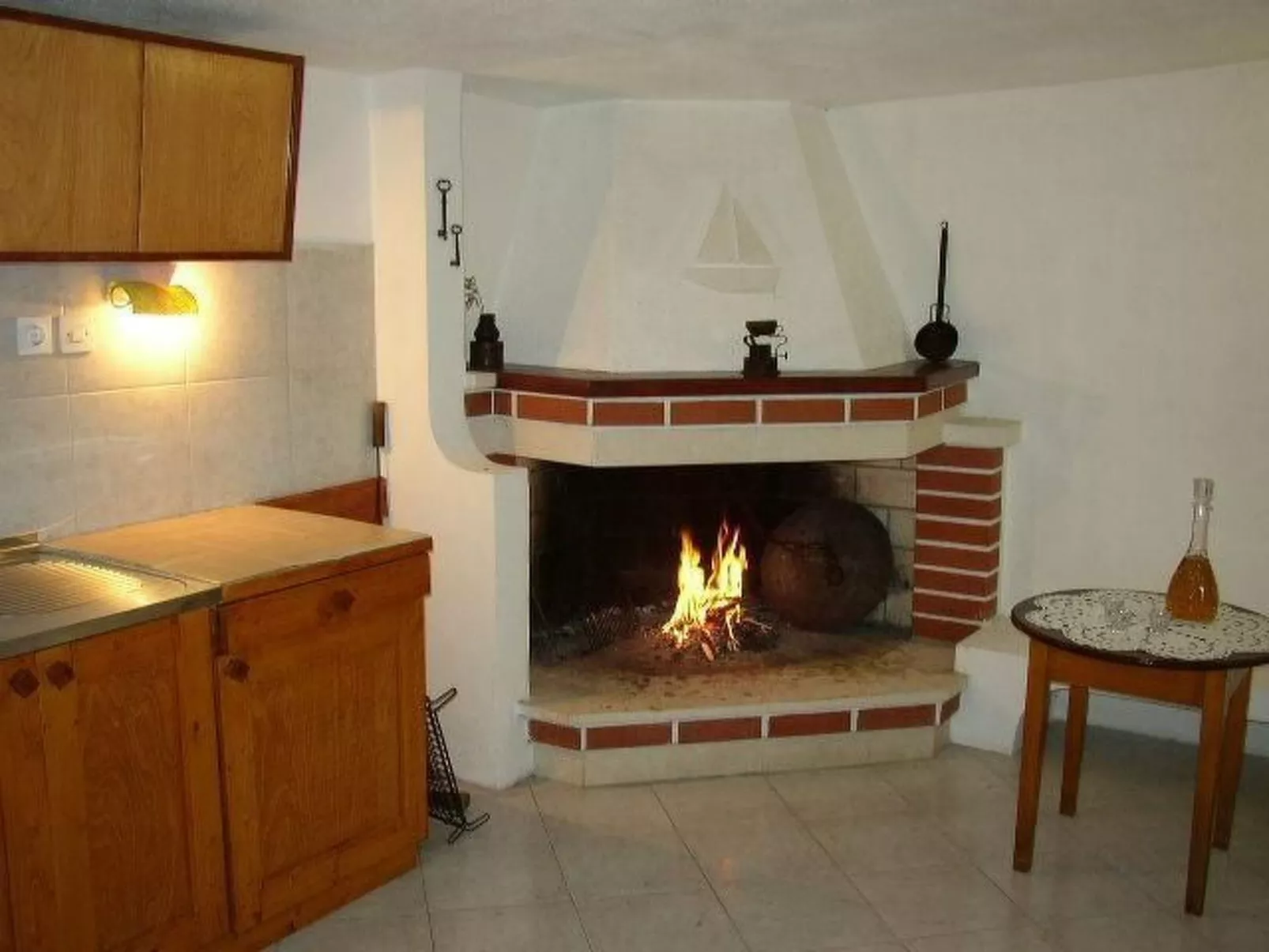 Wohnung im Hochparterre-Binnen