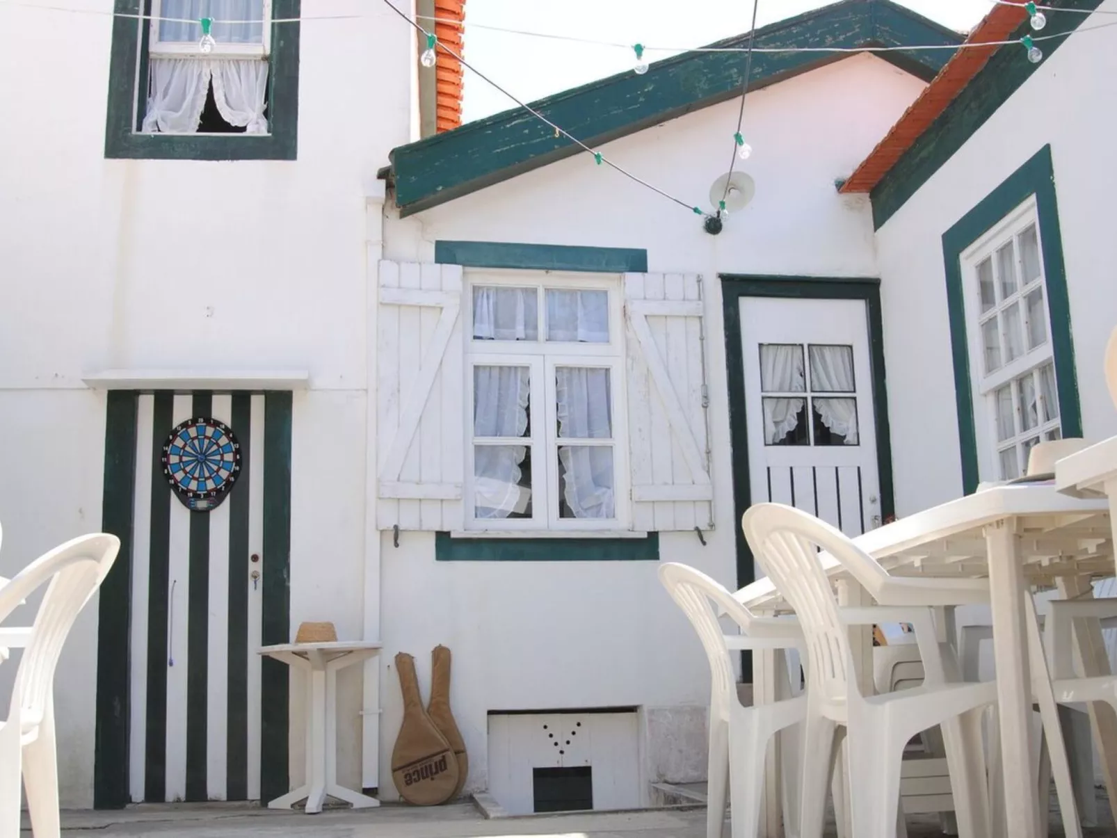 Großmutters Scheune-Buiten