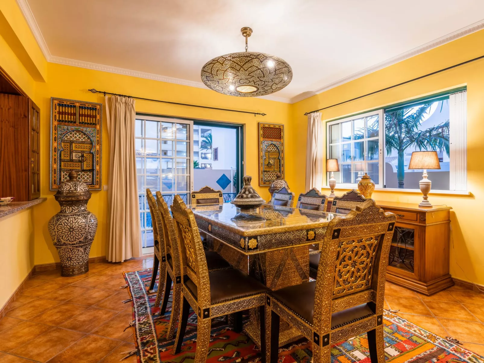 Feriendorf "Riad Serpa Galé". - Binnen