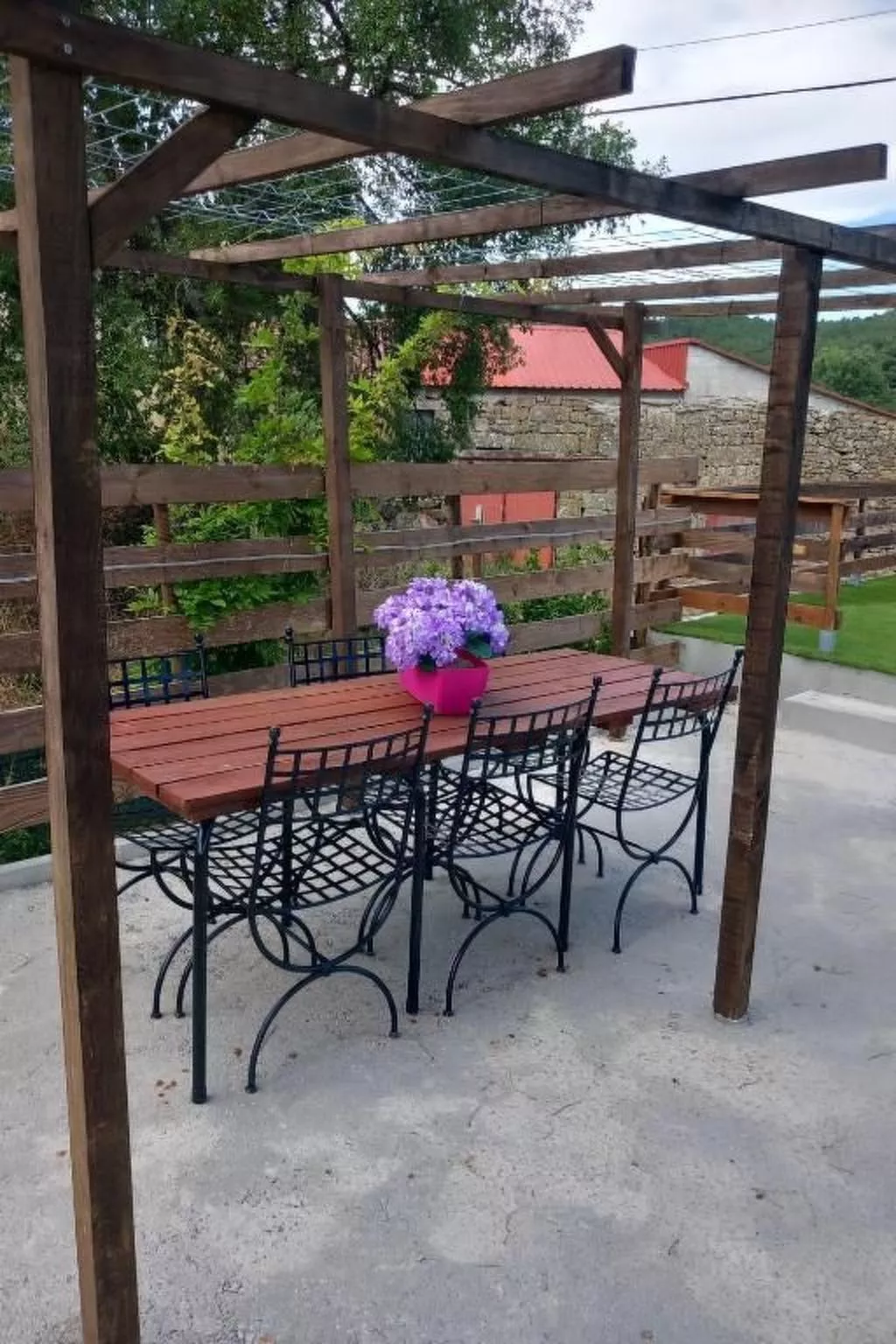 Weißes Haus in Douro Weinberge-Buiten