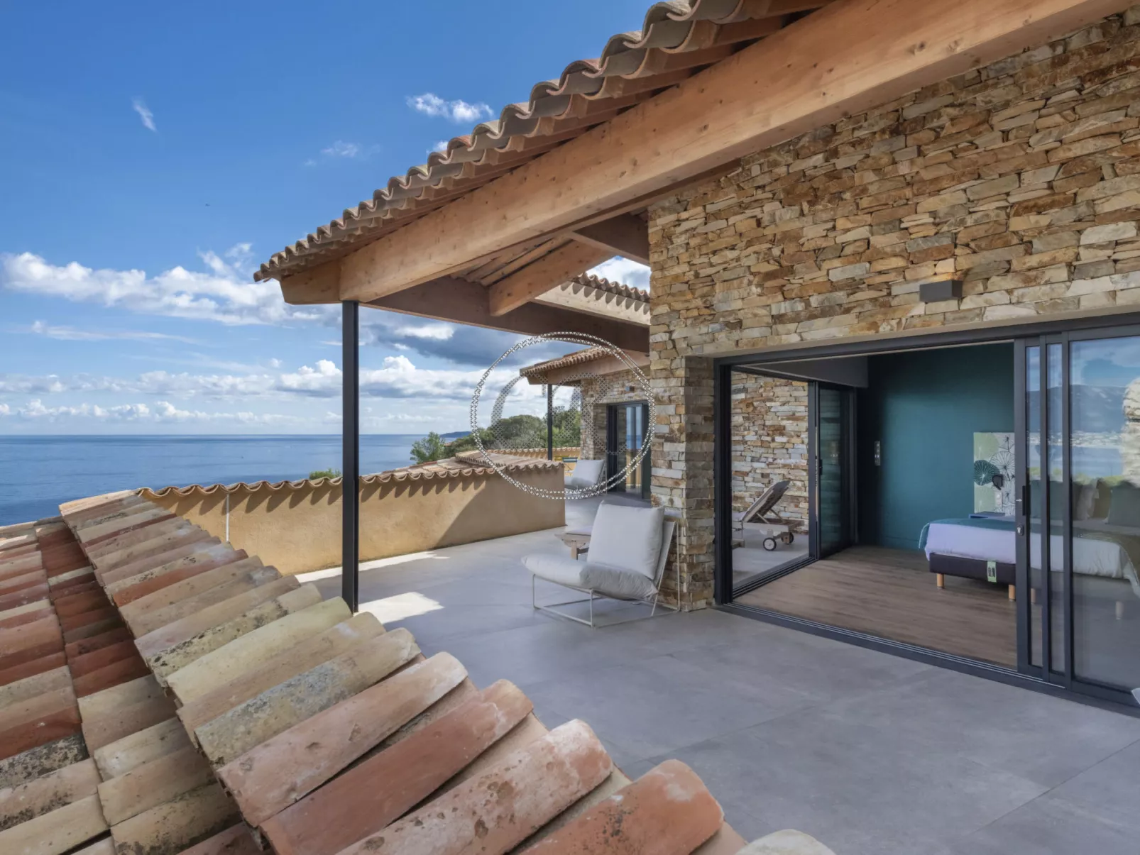 Außergewöhnliche Villa am Cap Bénat-Binnen