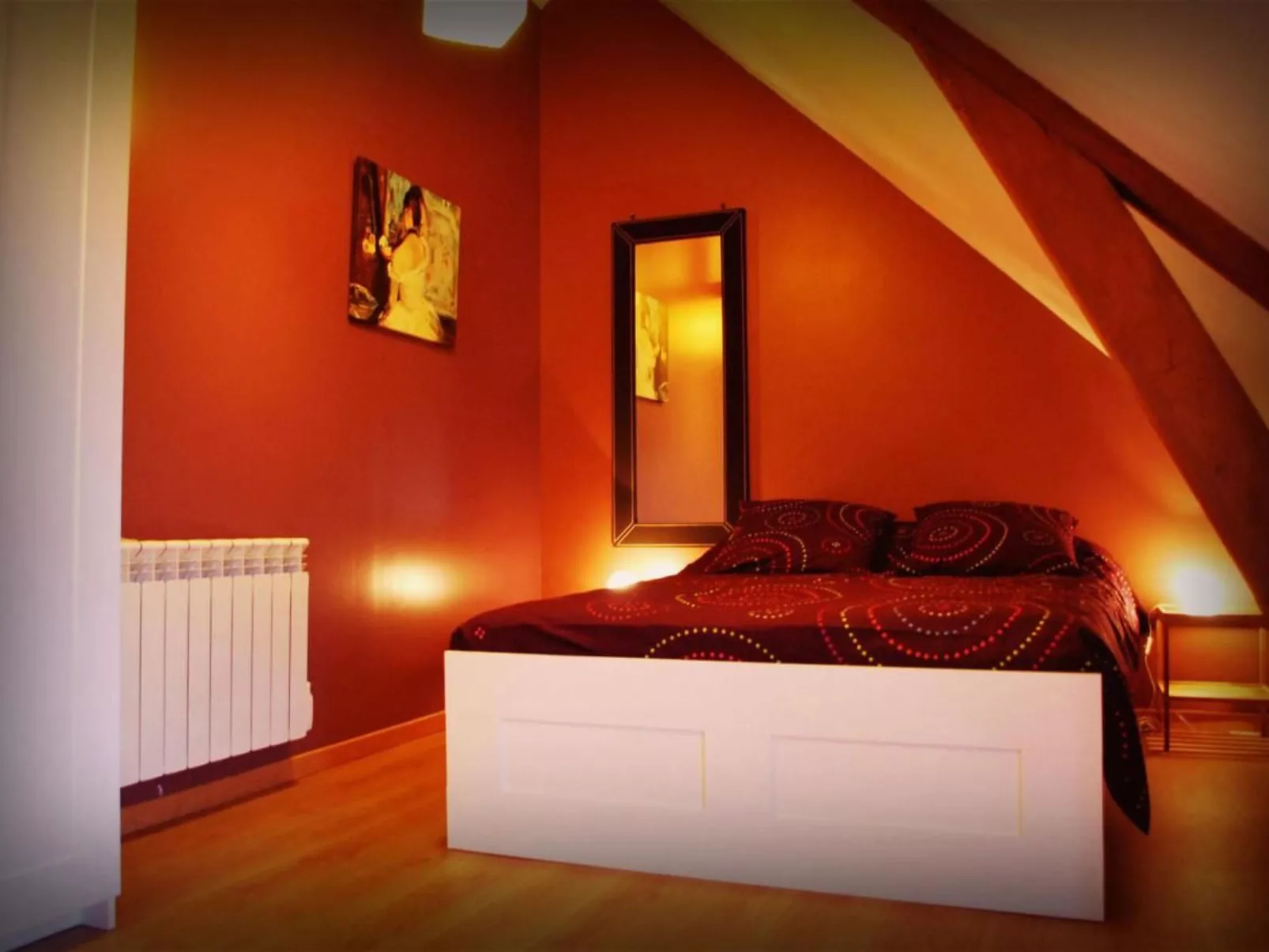 Liebevoll renoviertes Ferienhaus als Teil eines kleinen Bauernhauses mit abgesc-Binnen