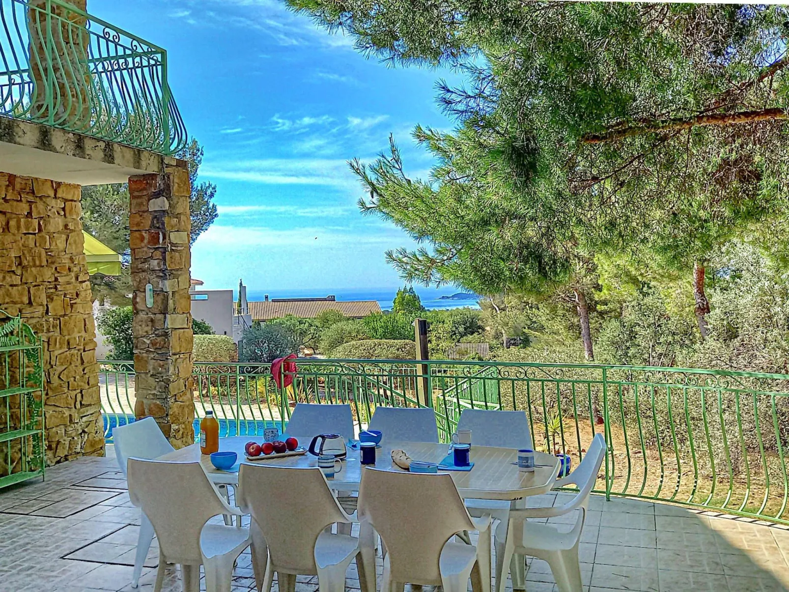 Villa und Pool mit Meerblick nur für Sie-Buiten