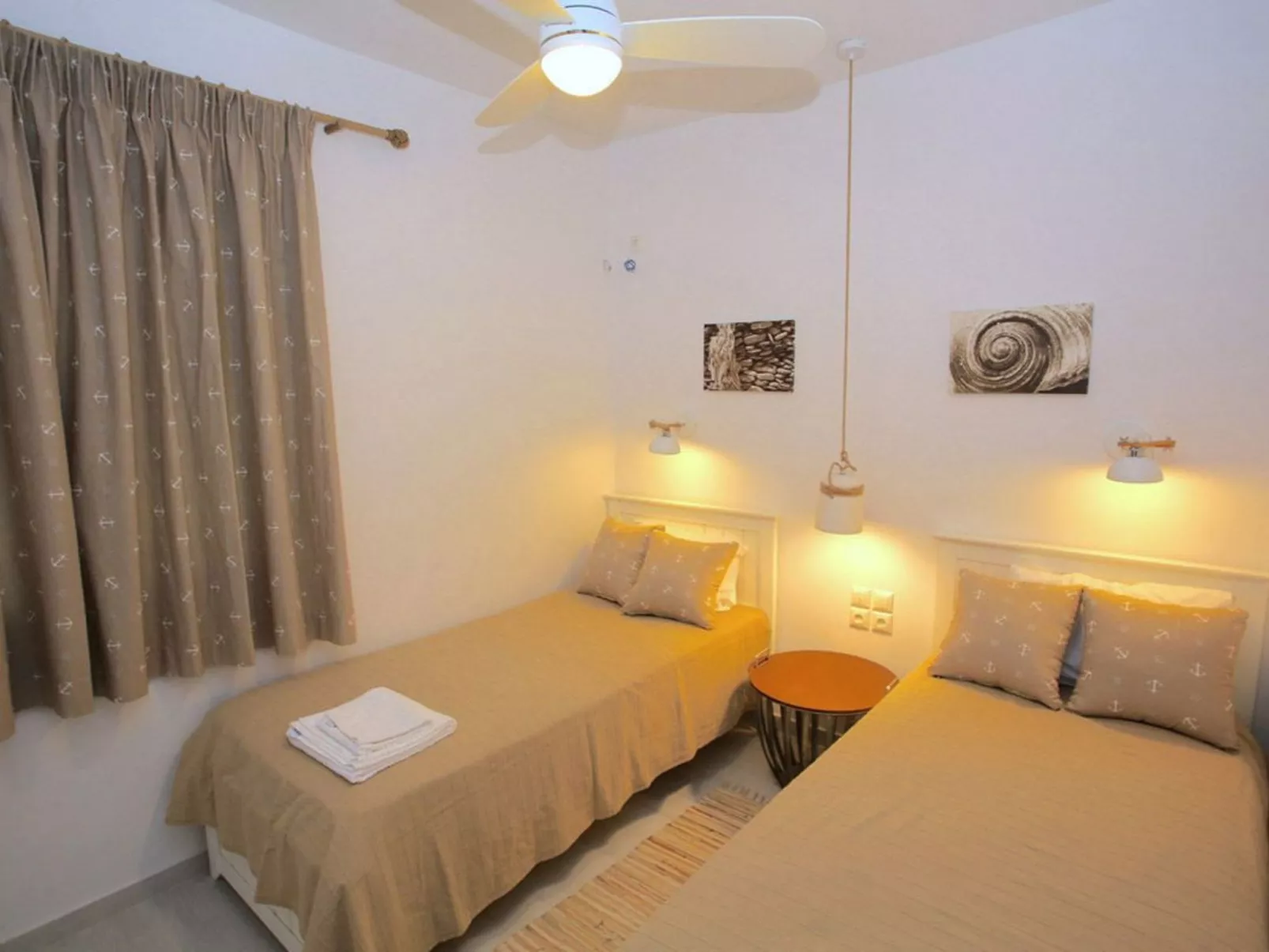 Ruhig gelegene Wohnung mit Meerblick an einem abgelegenen Strand-Binnen