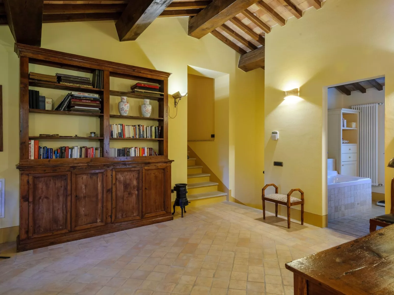 Ca Seppe Marche Ferienvillen, privater Pool-Binnen