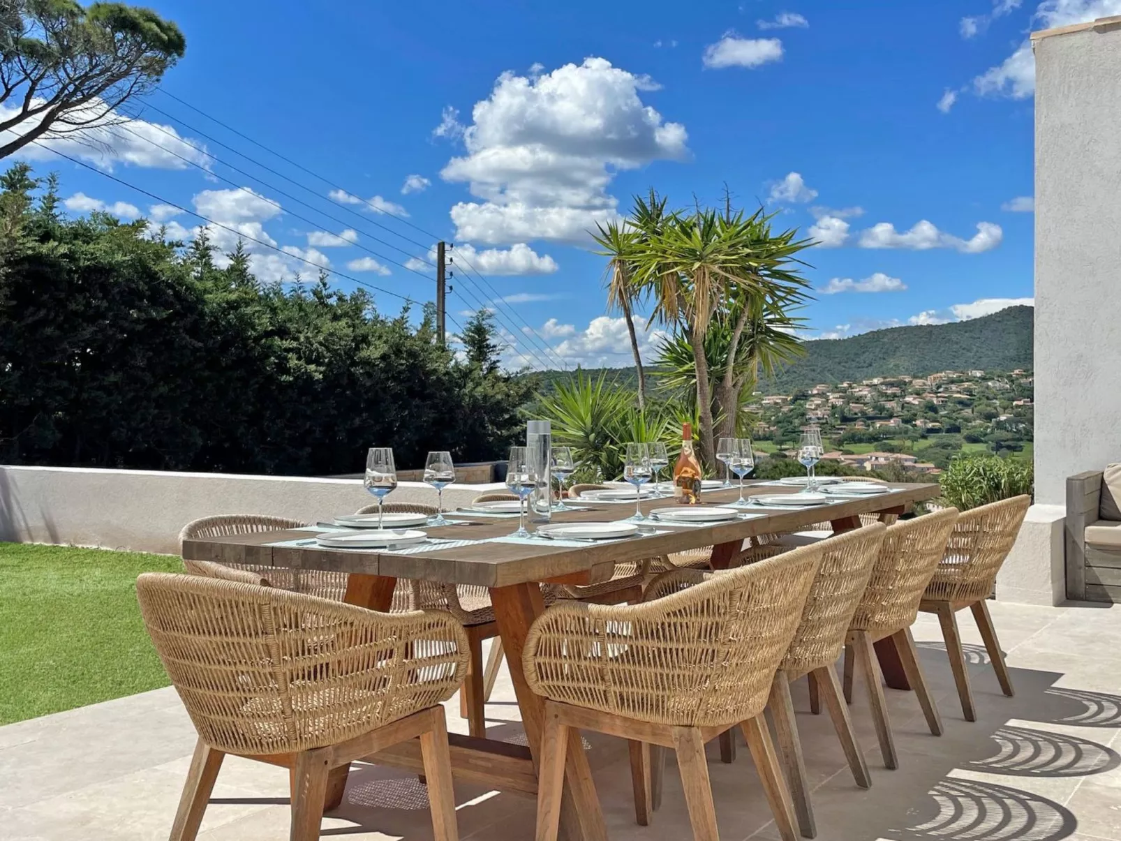 Villa 10 Personen - Swimmingpool - Klimaanlage- Sainte Maxime-Buiten