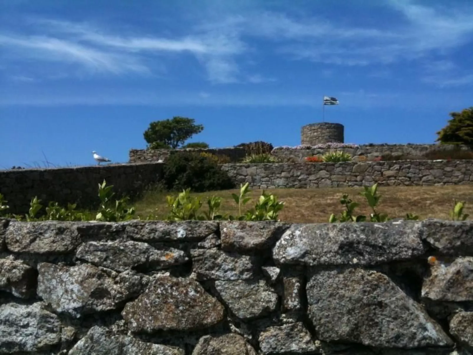 Ebenerdiges Haus am Meer-Buiten