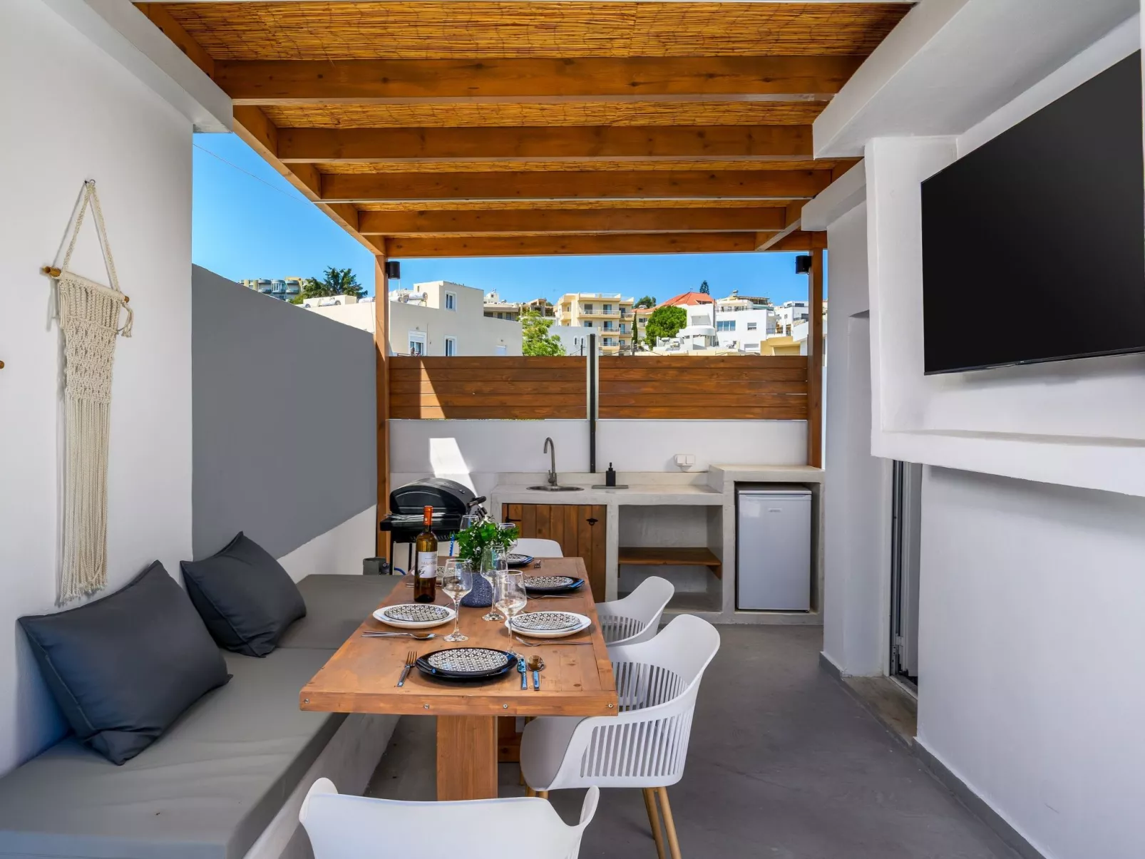 Armonikon Pool Villa 1-Binnen