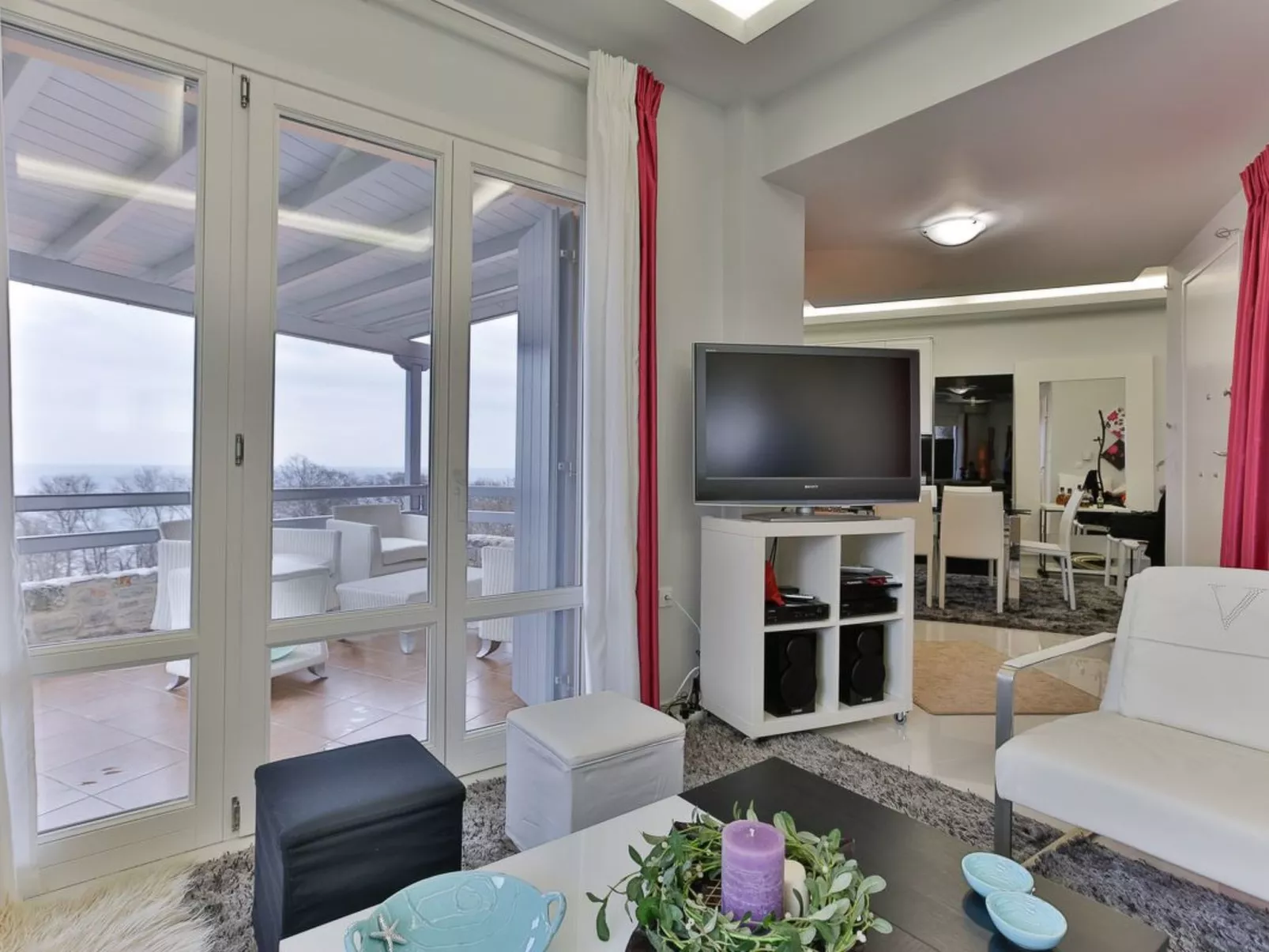 "Centaur Villa" direkt am Strand-Binnen