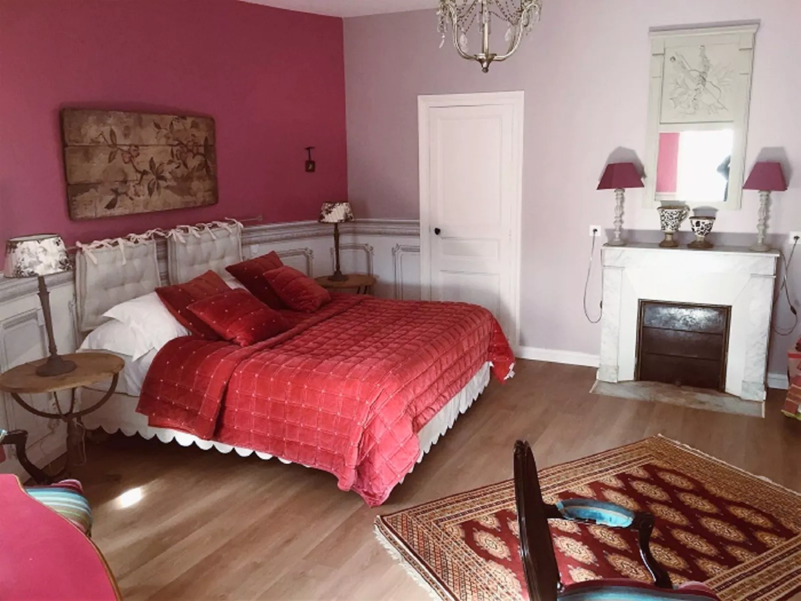 Cottage de la tour duplex 100m2 mit Pool Azay le rideau-Binnen