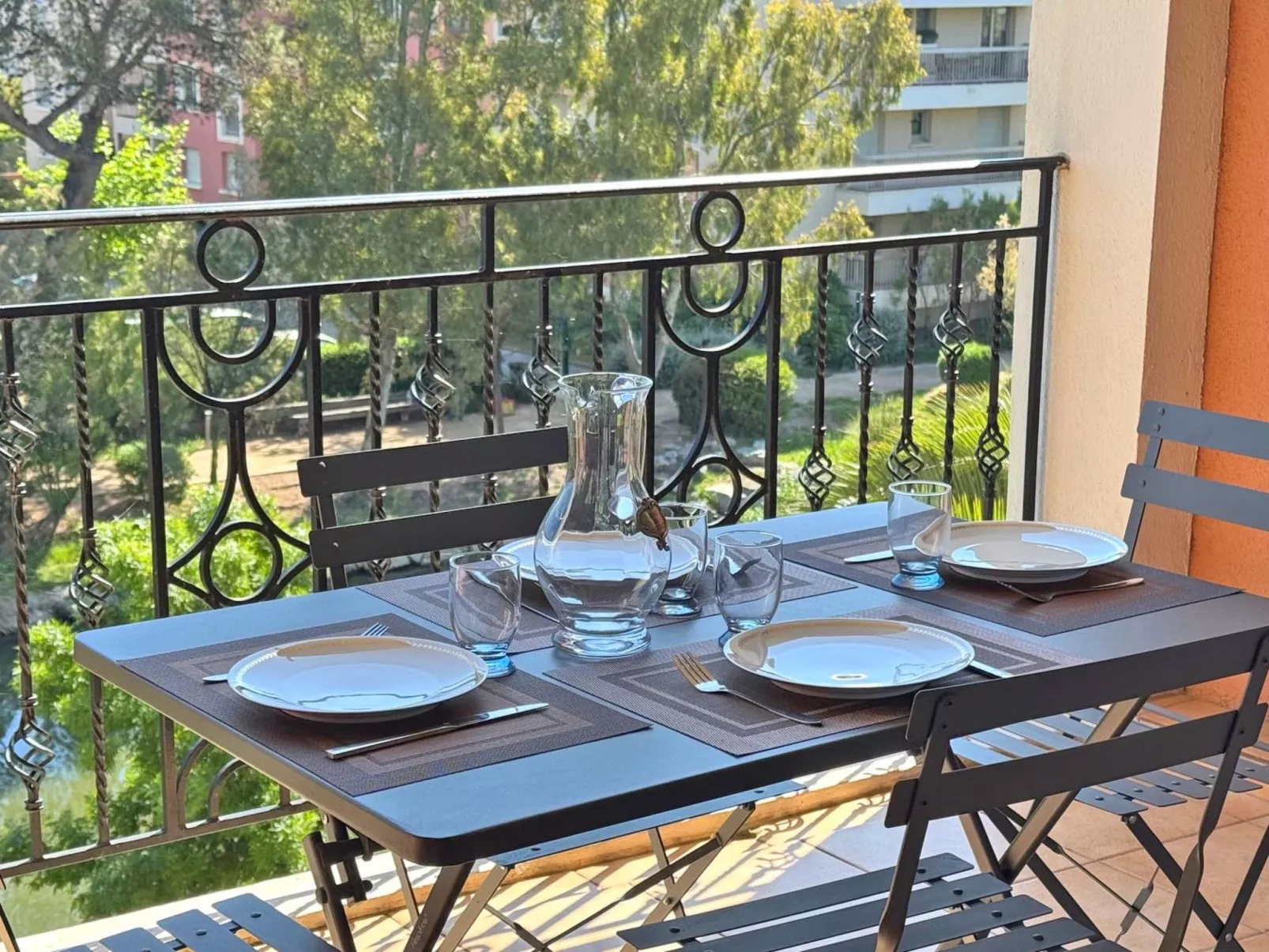 Wohnung T3 - 6 pers - Residenz Swimmingpool - Klimaanlage-Buiten