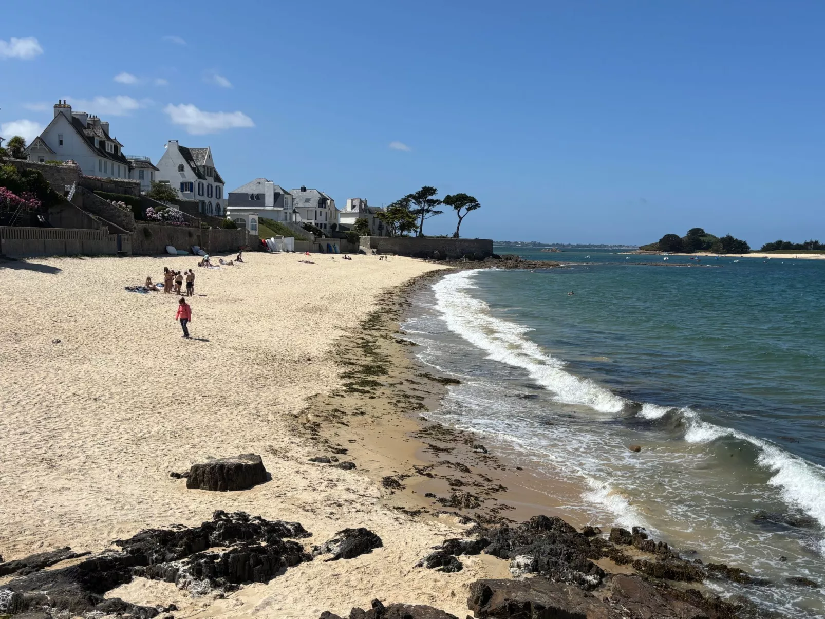Apartment "Blue dream" in Strandnähe-Buiten