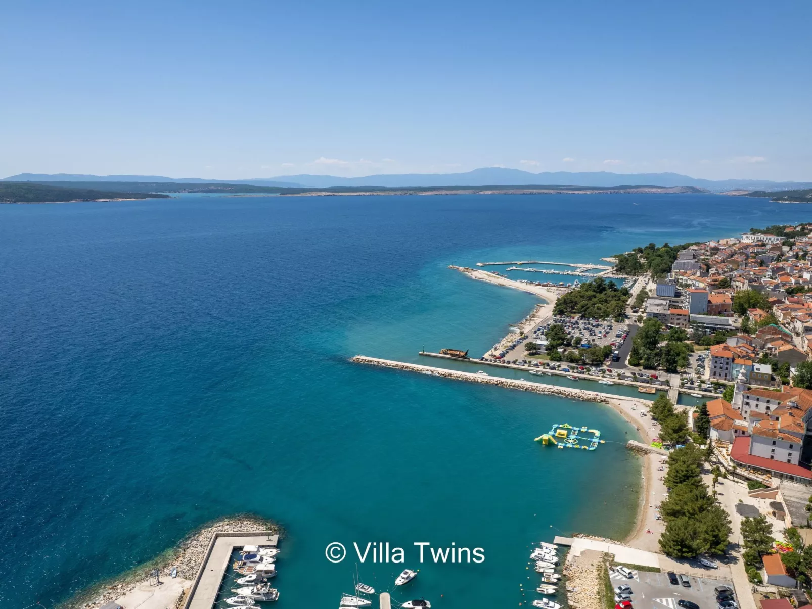 Villa Twins in Crikvenica, Kvarner Bucht-Buiten