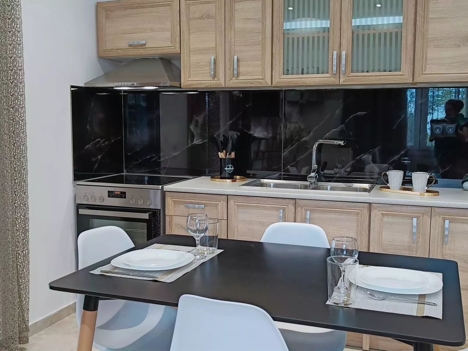 SkyFrame Villa mit atemberaubendem Blick auf das Meer...-Binnen